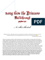 Long Live The Princess Walkthrough Version 0.9.0 PDF