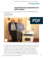 ¿Obsolescencia Programada - Estos Ancianos Llevan 55 Años Usando La Misma Secadora - Tecnología - EL PAÍS