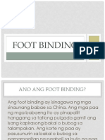 Foot Binding