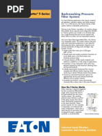 Ronningen-Petter F-Series: Backwashing Pressure Filter System