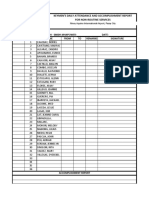 Topserve Service Keymen'S Daily Attendance and Accomplishment Report Solutions, Inc. For Non-Routine Services