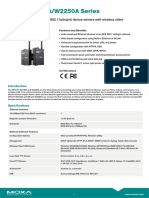 Nport W2150A/W2250A Series: 1 and 2-Port Serial-To-Wi-Fi (802.11A/B/G/N) Device Servers With Wireless Client