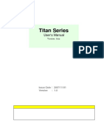 Titan Series Operatin Manual PDF