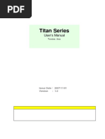 Titan Series Operatin Manual PDF