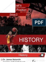 Basketball's History and Position