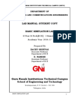 BS Lab Manual - Student Copy - AY-2016-17 PDF