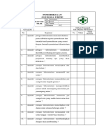 Daftar Tilik Pemeriksaan Glukosa Urine