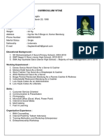 Curriculum Vitae: Educational Background