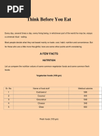 Think Before You Eat