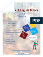 Pictures of English Tenses Elementary PDF
