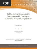 Download 6 Public Sector Reform in the Commonwealth Caribbean by Dean Griffin SN43387029 doc pdf