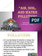 Types of Pollution: Air, Water, Land and Their Effects