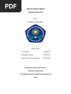 2 Makalah Akuntan Syariah Akad Akad Lainnya 1 Docx
