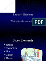 Literary Elements: What Parts Make Up A A Story?