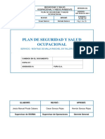 Plan de Sso Montaje de Malla Raschel