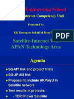 Temasek Engineering School: Atellite-Internet Competency Unit