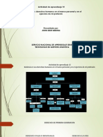 Los Derechos Humanos en El Marco Personal y en El Ejercicio de Mi Profesión