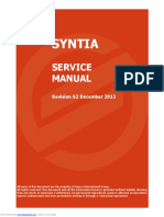Saeco Syntia Service Manual