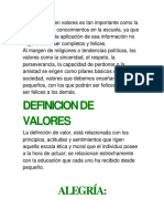 Valores Tema.