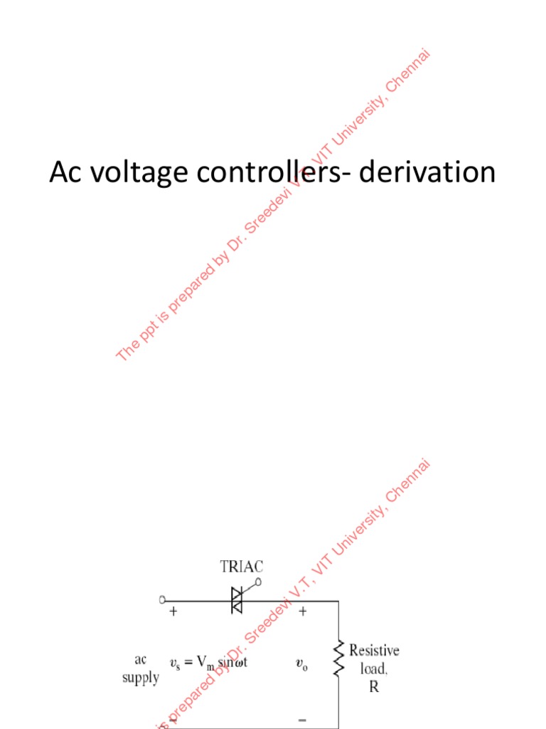 AC Voltage Controllers Explained | PDF | Nature