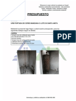 PRESUPUESTO de Construccion Drywall