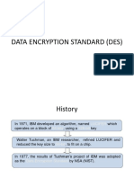 Data Encryption Standard (Des)