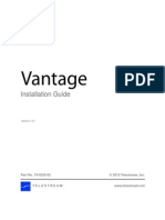 Vantage Installation Guide