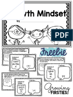 Growth Mindset Interactive Mini Book Freebie