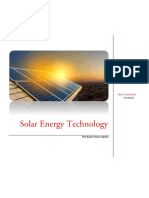 Solar Energy Technology