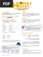 Honey Heist - Character Sheets | PDF