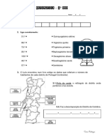 Ficha de Matemática 3º Ano PDF
