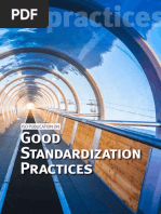 Good Standardization Practices: Iso Publication On