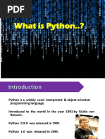 Python Intro