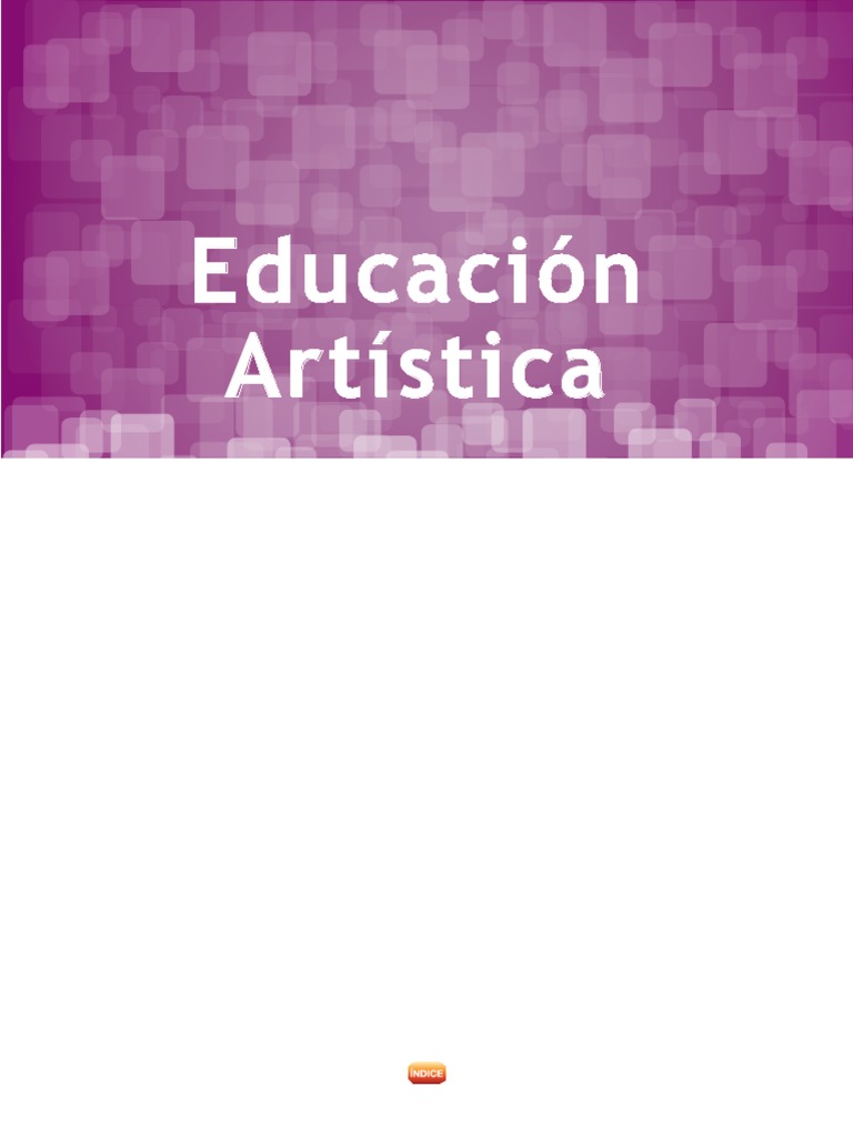 Programa Quinto Grado Educacion Artistica PDF Educación primaria
