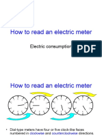 How To Read An Electric Meter