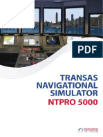 Simulador de Navegación Ntpro-5000 - Brochure