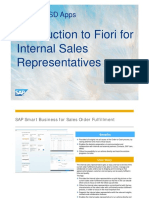 SD Sales Order Fulfillment Monitor CF