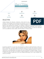 Biografia de Brad Pitt PDF