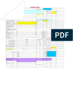 Slab Design Excel Sheet