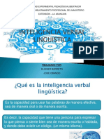 Inteligencia Verbal Linguistica