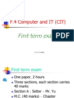 1st Term Exam