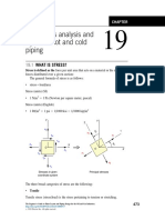 Pipe Stress Analysis and Layout of Hot and Cold Piping