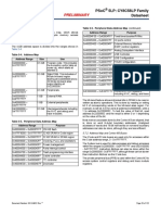 Preliminary: Psoc 5LP: CY8C58LP Family Datasheet
