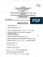 Advanced Mathematics For Biotechnology