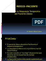 Impacto relación médico-paciente obesidad