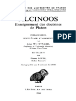 (Alcinoos, John Whittaker, Pierre Louis) Enseignem