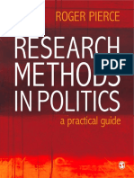 Research Methods in Politics - A Practical Guide