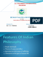 Features of Indian Philosophy