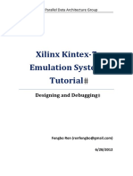 Xilinx Kintex-7 Emulation System Tutorial: Designing and Debugging with ChipScope