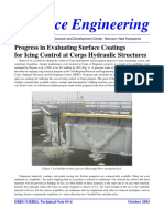 Ice Engineering: Progress in Evaluating Surface Coatings For Icing Control at Corps Hydraulic Structures